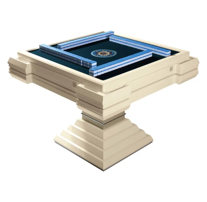 Mahjong Blue Velvet Table By Pino Vismara