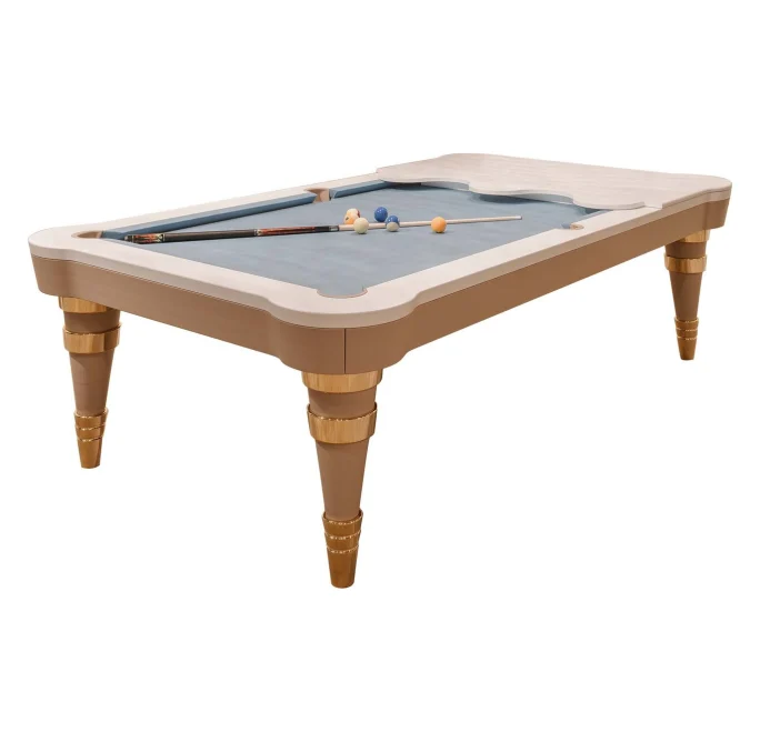 Regis Powder Blue Pool Table By Pino Vismara