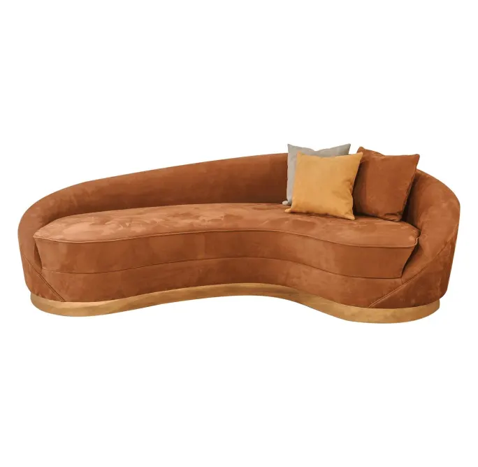 Wavy Curved Sofa By Pino Vismara