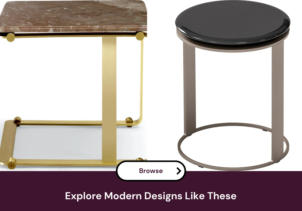 Luxury Side Tables for Living Room